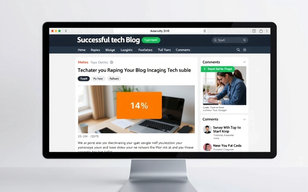Case study: Tech company blog post success