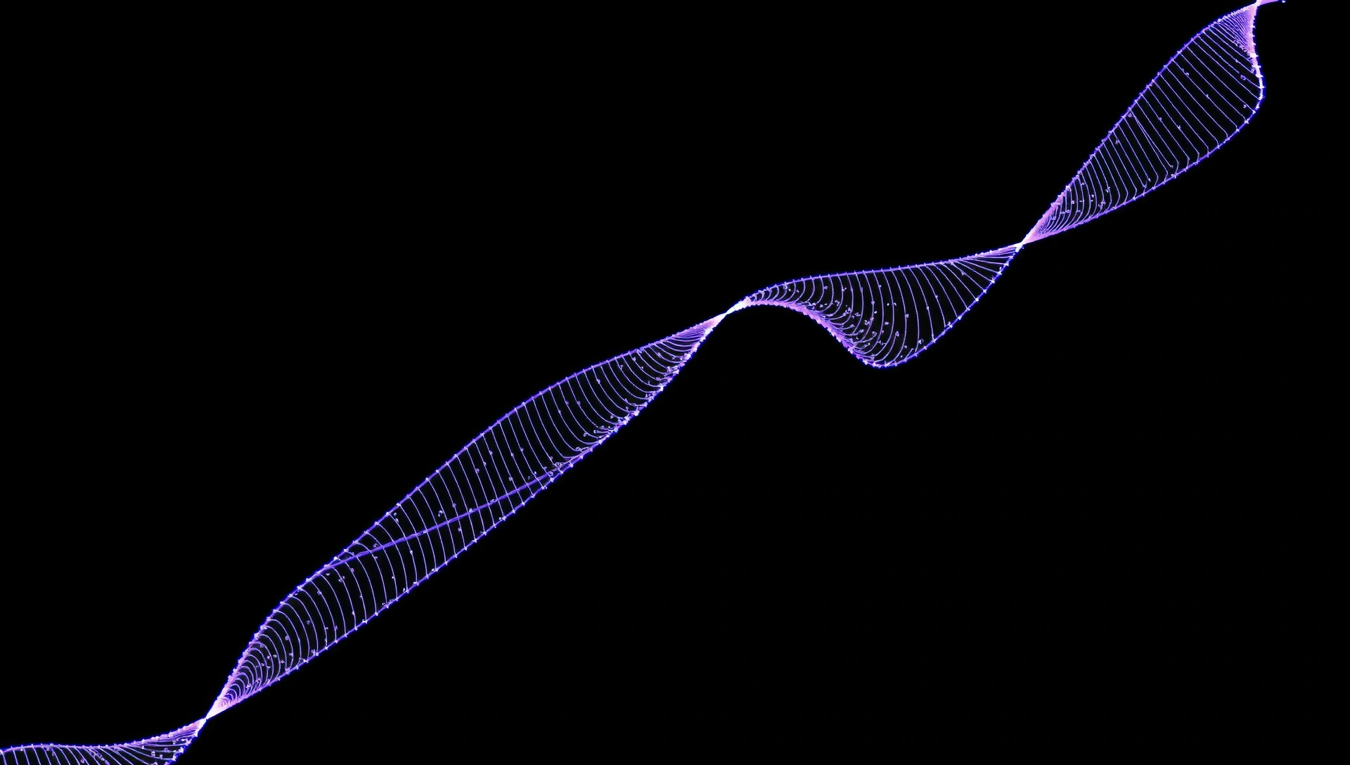 Digital growth patterns and abstract data visualization