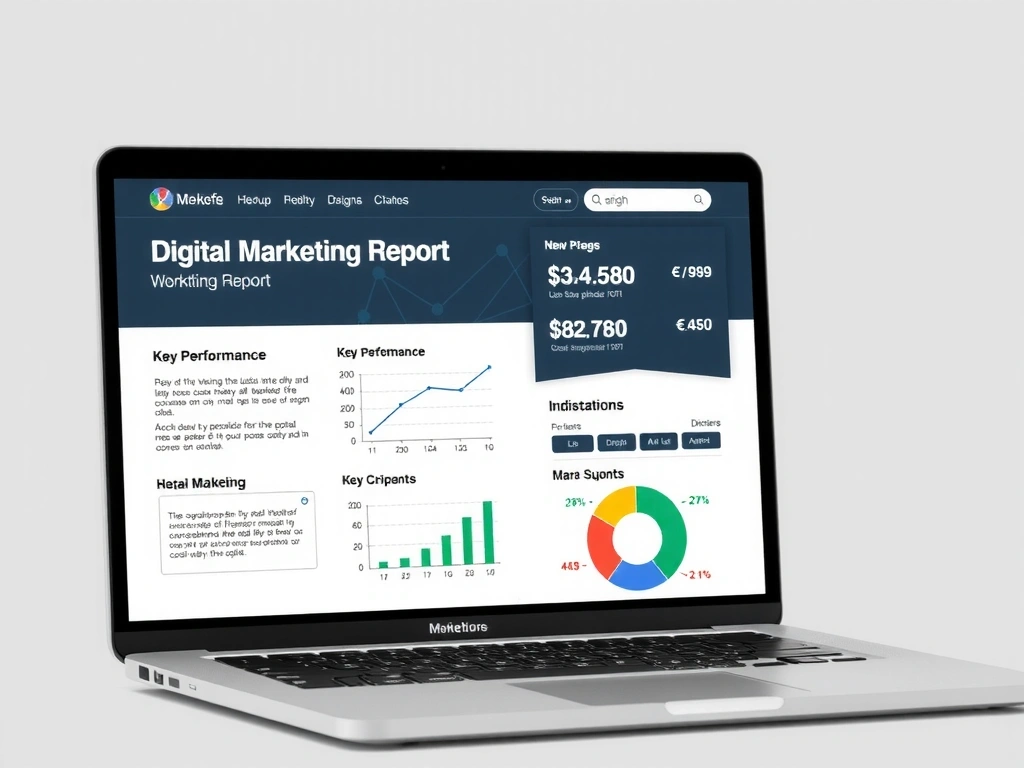 Detailed report showing growth metrics