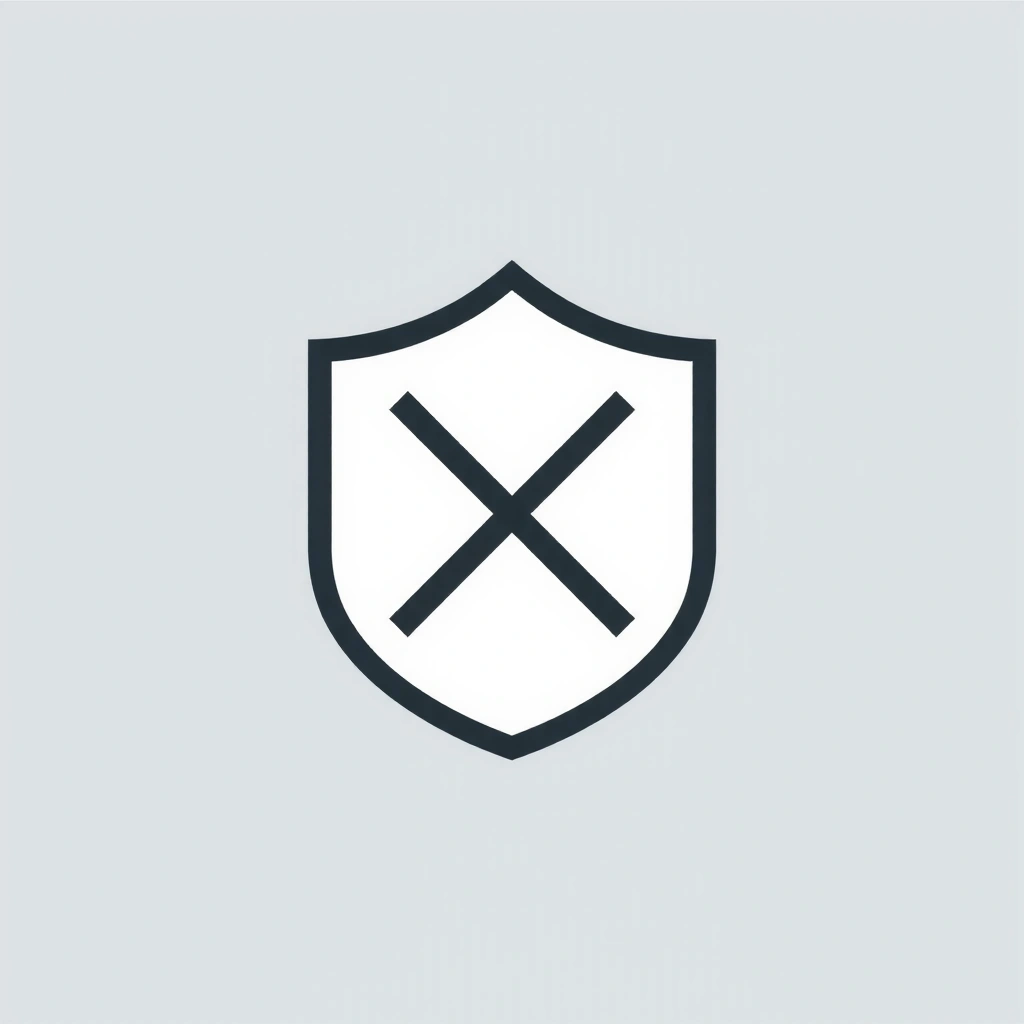 Shield icon representing disclaimers